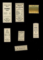 7 Morris Drug Company & W.M. Smith Apothecary Labels-7
