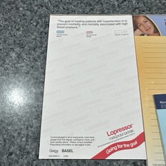 Lot of Vintage Pharmaceutical Drug Rep Pens Paper Pads Viagra Flomax Premarin