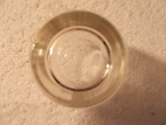William Proctor Jr RX Secundum Artem Etched Drinking Glass Barware