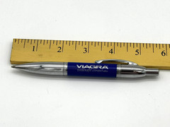 Viagra Pen Drug Rep Pharmaceutical Swag Pharmacist Gift Birthday Gag WORKING