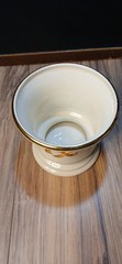 Vintage Blair Specialties Mortar ?(No Pestle) Apothecary Display Retro Gold Gilt