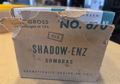 Vintage 1950s Shadow-Enz Prophylactics Master Box Set Condoms Trojans Pharmacy