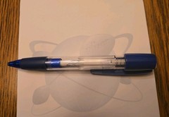 Viagra Note Pad + Wide Plastic Pen Pharmaceutical Drug Rep Promo WRITES