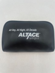 Altace Ramipril Black Pleather Pharmaceutical Promotional Zipper Case
