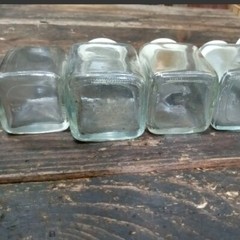 Lot Of 4 Vintage Upjohn Unicap Multivitamins Empty Bottles Collectible Jars Drug