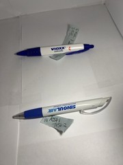 Singulair & VOIXX – Pharmaceutical Drug Rep Pens Advertise Plastic 1 each