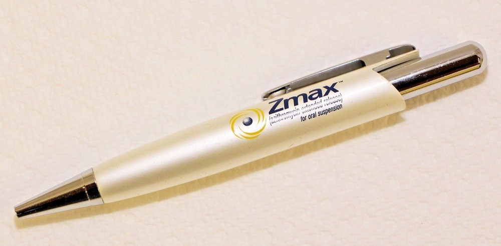 Rare Heavy Metal Zmax Drug Rep Pen Silver Bullet New in Sleeve