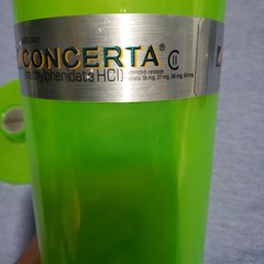 Rare Concerta Medicine Container Promotional Pharmaceutical Rep Collectible