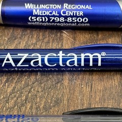 Lot 6 Pharmaceutical Drug Rep Pens Medical, Collectibles, Heavy Metal, Plastic