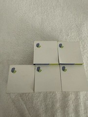 Lot of Lilly Pharmaceutical Drug Rep Notepad Sticky Notes Cube 2 x 2 x 2 Small