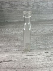 Vintage Early Glass Pharmacy Medicine Bottle Goff’s Cough Syrup