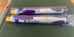 2 Collectible Pristiq Pharmaceutical Drug Rep Pens! Write! 1999,s
