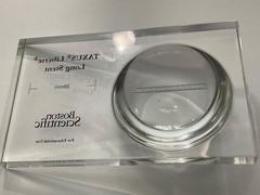 Boston Scientific Lucite Display Educational Use Rare Desk Paperweight💥