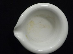 Vintage Used Coors USA Lab Mortar 522-00 and Pestle 000 Set, #2
