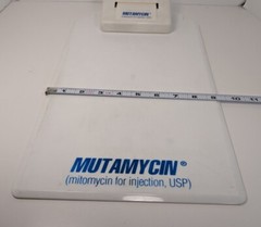 Pharmaceutical Drug Rep Clip Board Mutamycin Mitomycin Advertising Sticky Notes