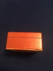 Vintage E.H.SARGENT ANTIQUE HINGED WOODEN BOXED SET APOTHECARY BRASS WEIGHTS