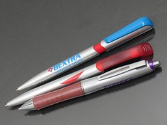 Lot 4 PENS Drug Rep Pharmaceutical Promo Bextra Caduet Zyprexa Zyrtec Carabiner