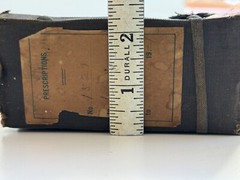 VTG Prescription Rx Pad Book Paper Apothecary Druggist Pharmacy Medicine 1928-29