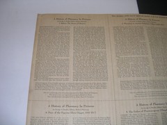 Vintage 1951 Set of 6 Parke Davis A History Of Pharmacy In Pictures Lithographs