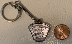 1949 Coricidin Club Medication Keychain Pharmacy