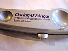 CLARITIN-D 24h / NASONEX Pharma Drug Rep Medical Neurological Reflex Hammer