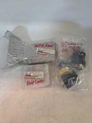 Dara Pharmaceutical Pkg Machinery Parts Lot Hopper, Ramp, Cover Plugs NEW no box