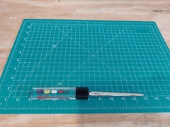 Vintage PREMARIN Drug Advertising Promo Letter Opener 9.5″ – Acrylic/Metal