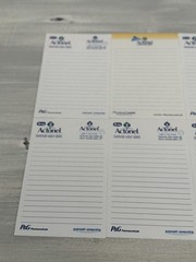Actonel Sodium Tablets Pharmaceutical Drug Rep Notepad Sticky Notes Drug Rep