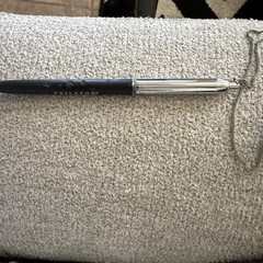 Rare Pysch Drug Rep Pen w/ RN Holder pin with retractable chain works