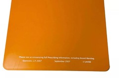 CLIPBOARD INVEGA PALIPERIDONE PHARMACEUTICAL AD 2007 JANSSEN SCHIZOPHRENIA