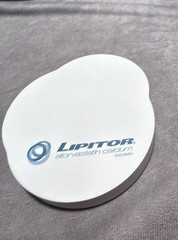 LIPITOR Drug RepAdvertising Sticky Note Pad Blue Pharmacy 2004