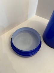 Vintage Cobalt Blue Glass Jar
