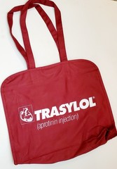 Bayer Trasylol Pharmaceutical Division Promotional Tote Bag