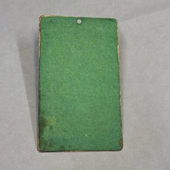 Vintage Metal Mini Clipboard Advertising West Wholesale Drug Co Philadelphia