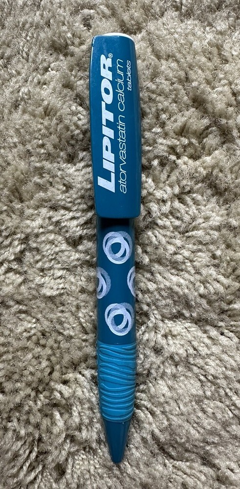 Lipitor Drug Rep Plastic Pen Pharmaceutical Advertising Doctor Pfizer