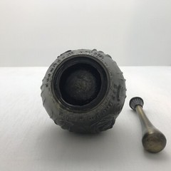 Maimonides 1135-1204 Secundum Artem Brass Rx Mortar & Pestle Coricidin
