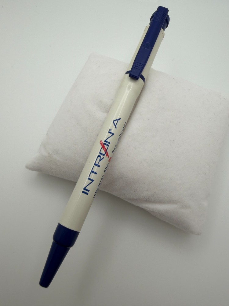 Intron A Interferon Pharma Drug Rep Promotional Ballpoint Pen Tested Working 🖊️