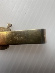 Pharmacy Apothecary Mortar & Pestel Tie Clip Tie Bar Vintage Gold Tone Anson