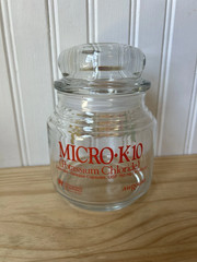 Pharmaceutical Marketing Candy Jar With Lid Micro K Potassium Chloride AH Robins