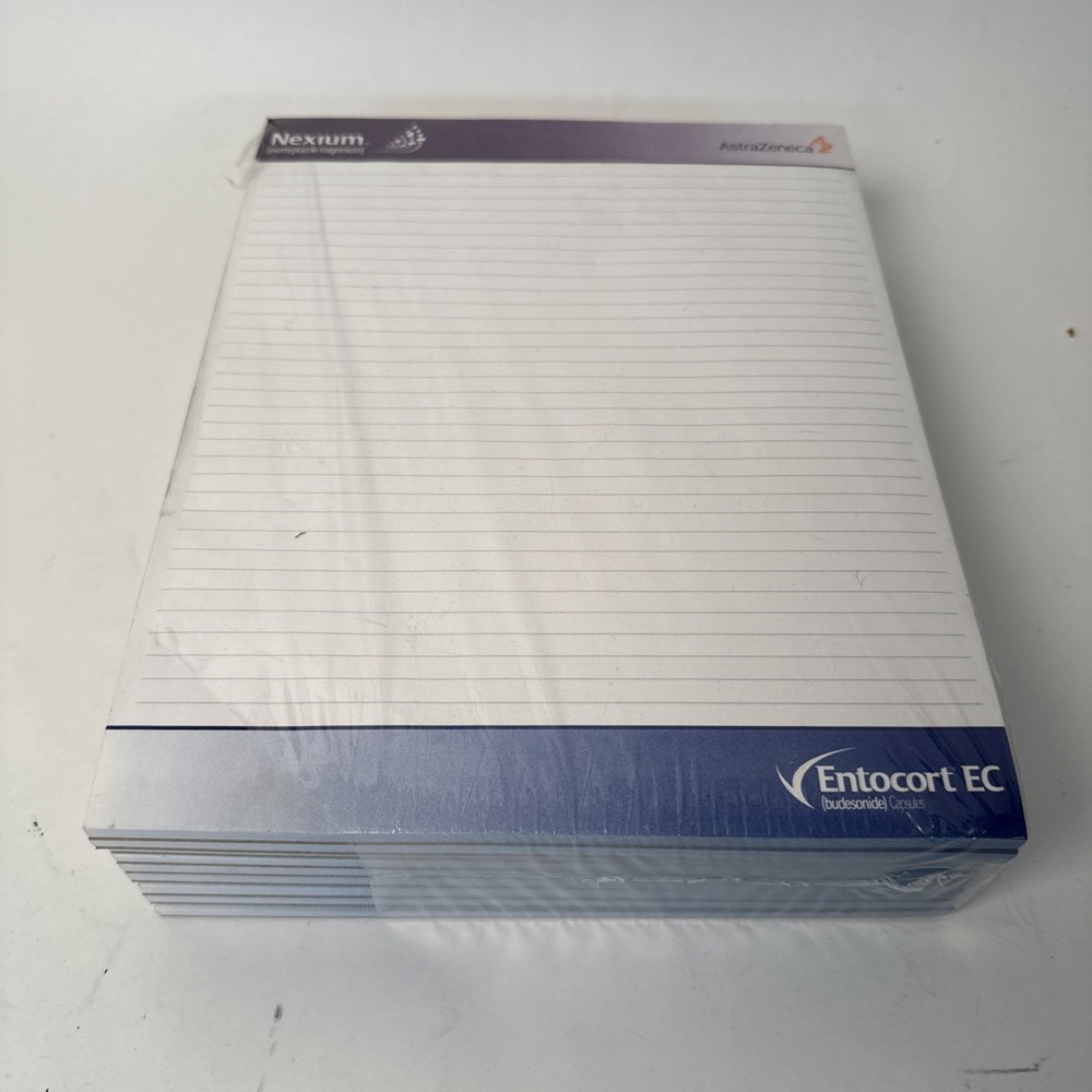 Lot Of 10 Pharma Nexium Entocort EC 8×10 Notepads AstraZeneca