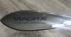 Logo “VIAGRA” Neurology Exam Reflex Hammer Sturdy Hard Head Gets The Job Done