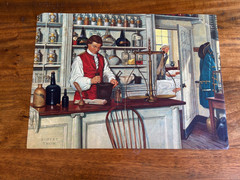 1950s Antique Prints lot (5) History of Pharmacy Parke Davis & Company 16″ x 12″
