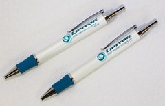 2 Lipitor Pharmaceutical Heavy Metal Beautiful Pens New in Sleeve