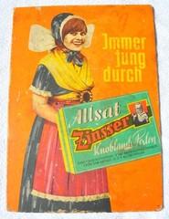 1920s Germany German ALLSAT ZINSSER FOREVER YOUNG Apotheca Pharmacy Cure Poster