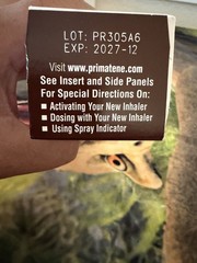 Primatene Mist Epinephrine Inhalation Aerosol 160 Sprays Free Shipping BRAND NEW