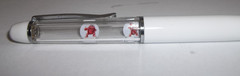 Omnicef Cefdinir Promotional Pen – Floating Logo Barrel (Liquid Evaporated)