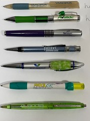 Lot 7 Drug Rep Pens Pharmaceutical Pharma Medical Promo Viagra Nexium Paxil ETC