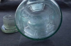 Pharmacy jar for reagents with an unpolished lid volume 1000 ml USSR