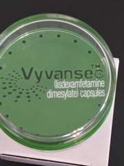 Vyvanse Pharmaceutical drug rep Vyvanse „hourglass“ Collectible.