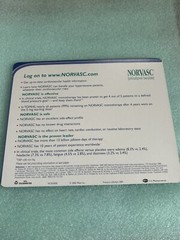 pharmaceutical drug promo NORVASC mouse pad 8×6″